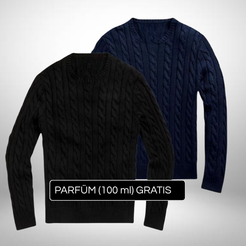 2er Set Strickpullover – Zeitlose Eleganz + Gratis Geschenk