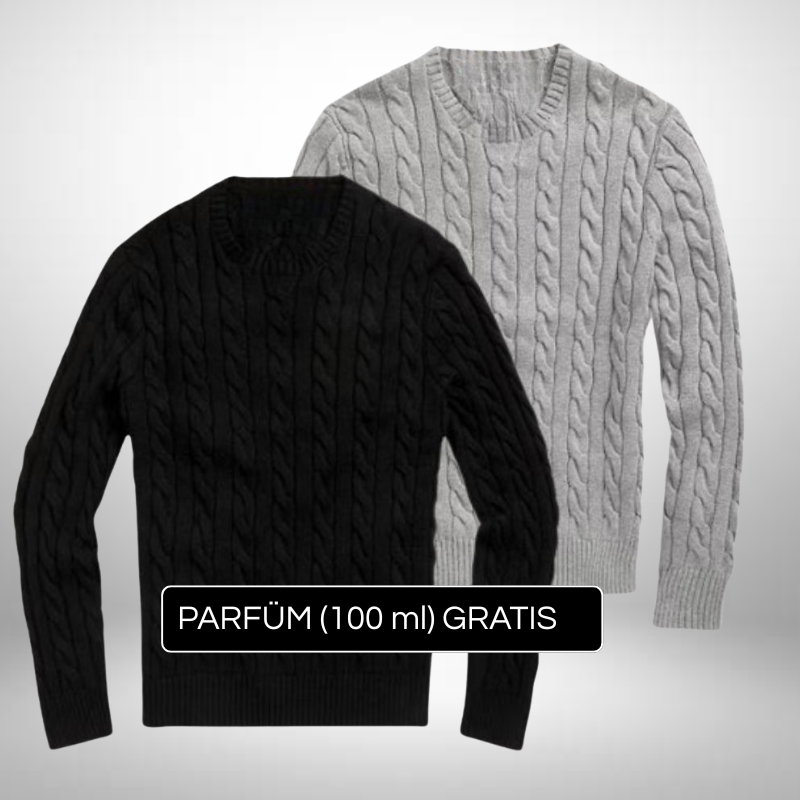 2er Set Strickpullover – Zeitlose Eleganz + Gratis Geschenk