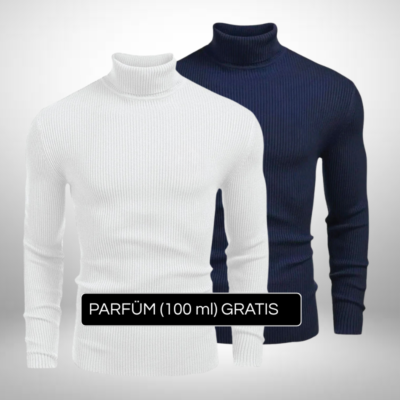 2er Set Rollkragenpullover – Zeitlose Eleganz + Gratis Geschenk