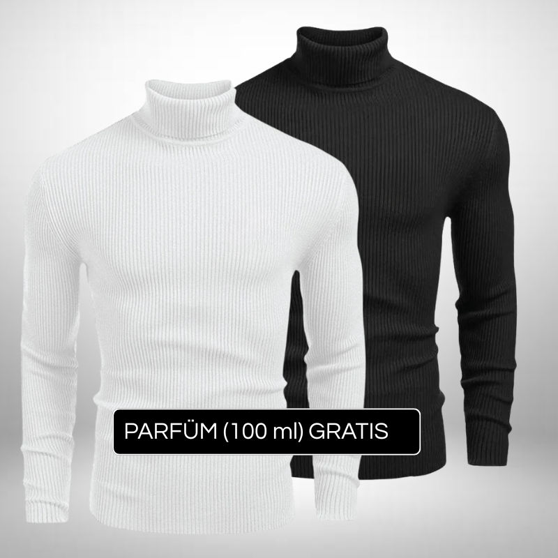 2er Set Rollkragenpullover – Zeitlose Eleganz + Gratis Geschenk