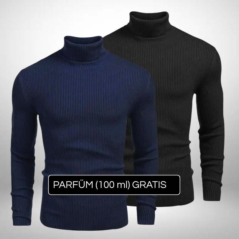2er Set Rollkragenpullover – Zeitlose Eleganz + Gratis Geschenk