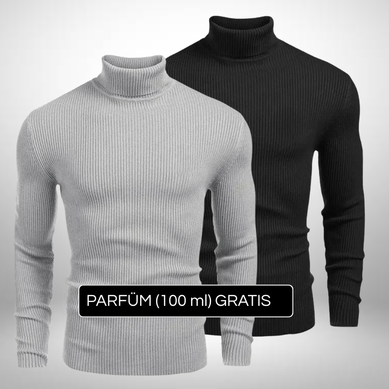 2er Set Rollkragenpullover – Zeitlose Eleganz + Gratis Geschenk