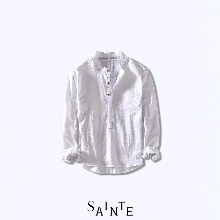 Leinenhemd Basileia – Stilvoller Komfort für den Sommer