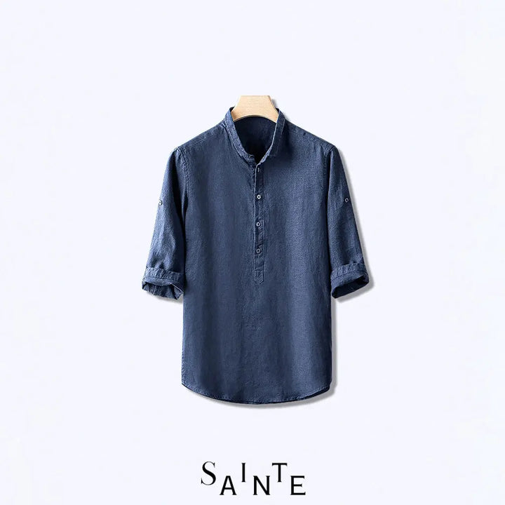 Leinenhemd Santiago – Lässige Eleganz für warme Tage