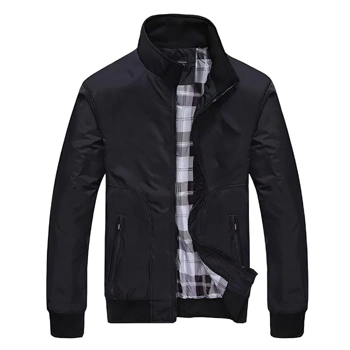 Herrenjacke mit Reißverschluss und modernem Stil | Napoli