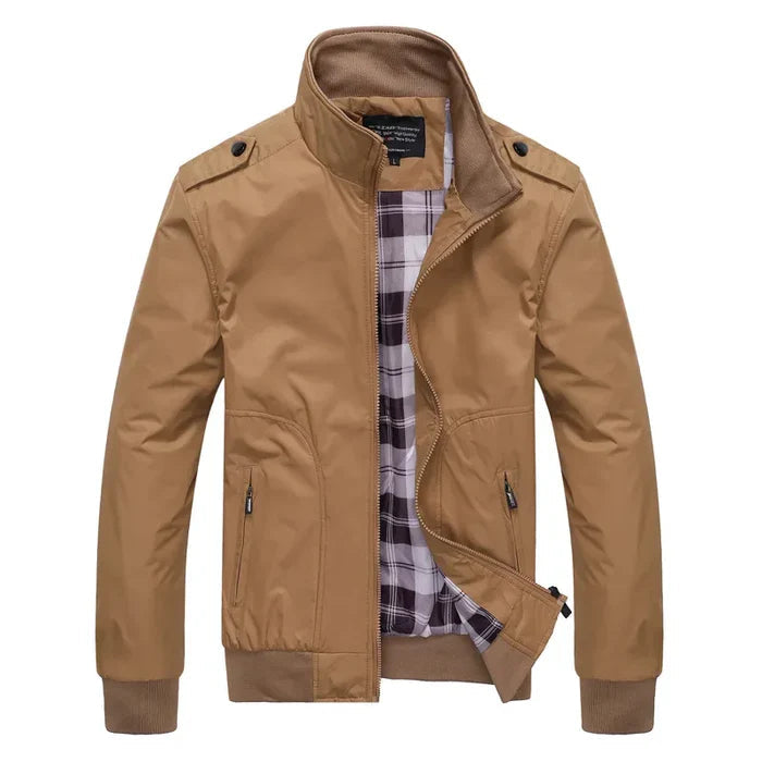 Herrenjacke mit Reißverschluss und modernem Stil | Napoli