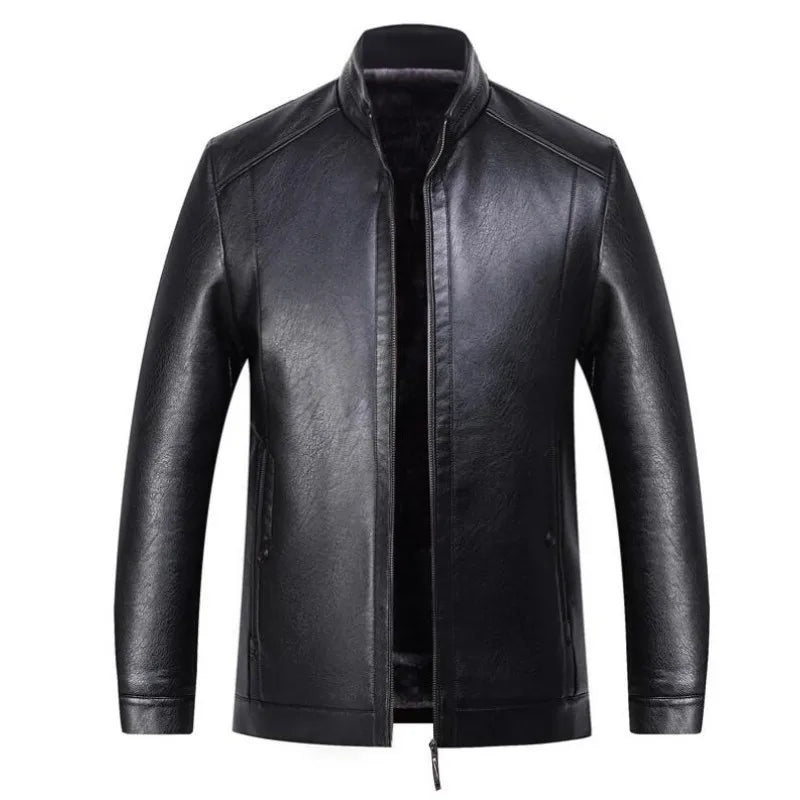 Herren-Lederjacke mit Wollfutter | Atlas