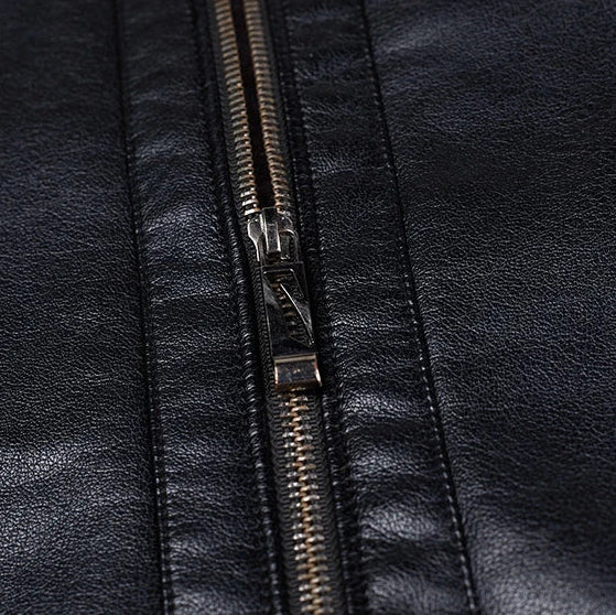Herren-Lederjacke mit Wollfutter | Atlas