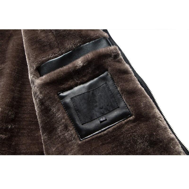 Herren-Lederjacke mit Wollfutter | Savoy